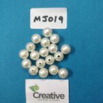 MJ019 white Pearl / Beads