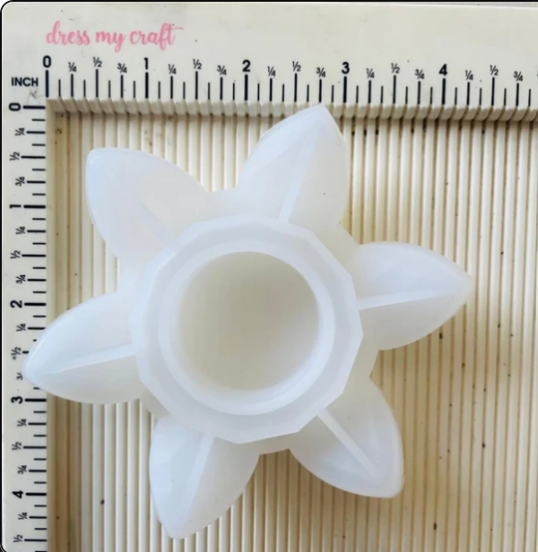 Silicone Mould Lotus Candle Holder