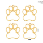Paw Pendant Gold