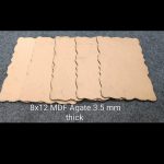 8*12 zigzag rectangle MDF